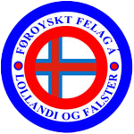 Føroyskt felag á Lollandi og Falster logo